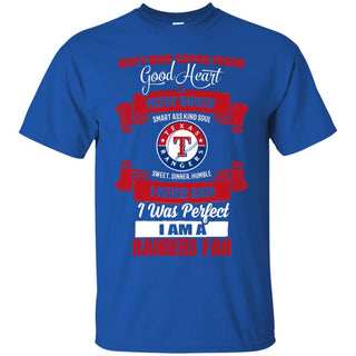 I Am A Texas Rangers Fan Tshirt For Lovers