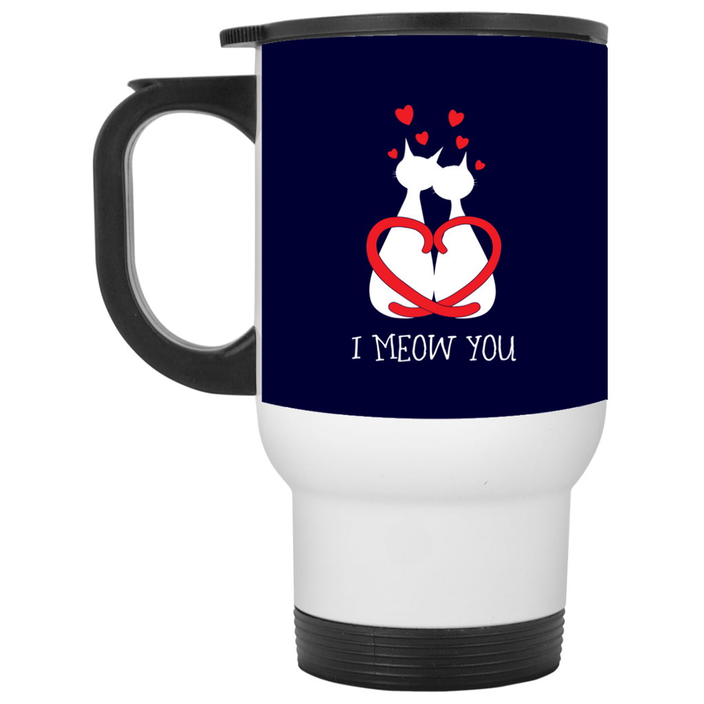 Nice Cat Mugs - I Meow You, is cool gift for friends and family