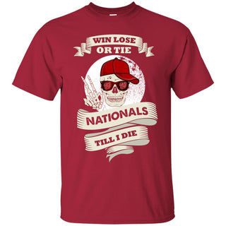 Cute Skull Say Hi Washington Nationals Tshirt For Fans