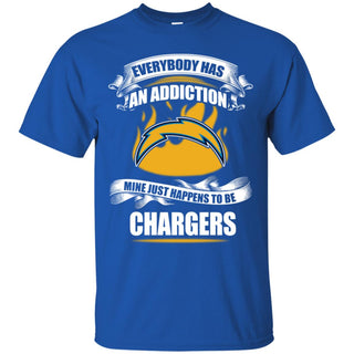 Everybody Has An Addiction Mine Just Happens To Be Los Angeles Chargers Tshirt