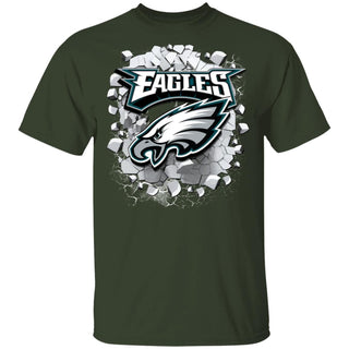 Amazing Earthquake Art Philadelphia Eagles T Shirt