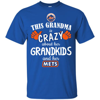 Grandma Is Crazy About Her Grandkids And Her New York Mets Tshirt