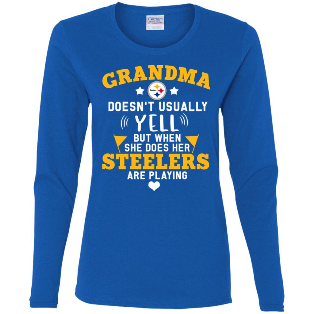 Cool But Different When She Does Her Pittsburgh Steelers Are Playing T Shirts