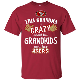 This Grandma Is Crazy About Her Grandkids And Her San Francisco 49ers T Shirt