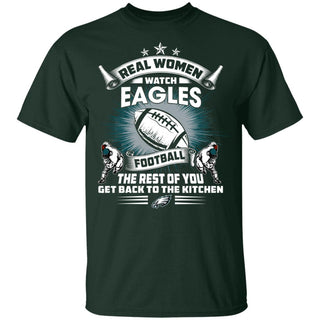 Real Women Watch Philadelphia Eagles Gift T Shirt