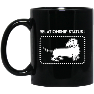 Relationship Status - Dachshund Mugs For Doxie Dog Lover