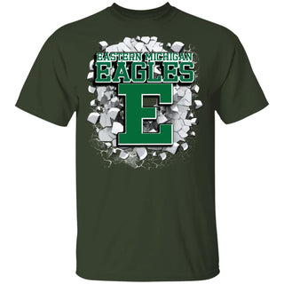 Amazing Earthquake Art Eastern Michigan Eagles T Shirt