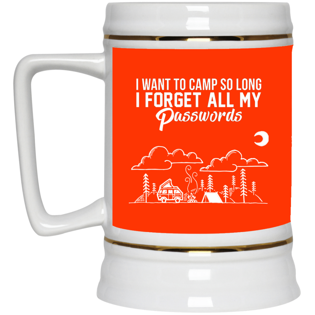 I Want To Camp So Long Camping Mugs