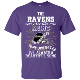 The Baltimore Ravens Are Like Music Tshirt For Fan