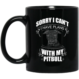 I Have Plans With My Pitbull Mugs