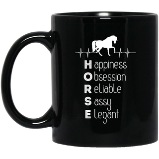 Heart Rate - Horse Mugs