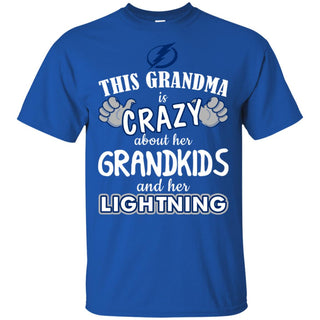 This Grandma Is Crazy About Her Grandkids And Her Tampa Bay Lightning Tshirt