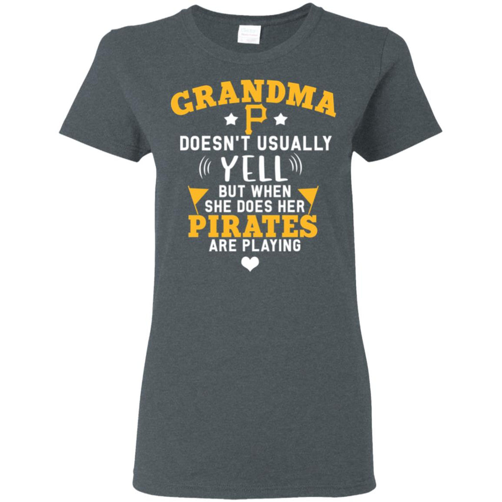 Cool But Different When She Does Her Pittsburgh Pirates Are Playing T Shirts