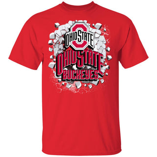 Amazing Earthquake Art Ohio State Buckeyes T Shirt