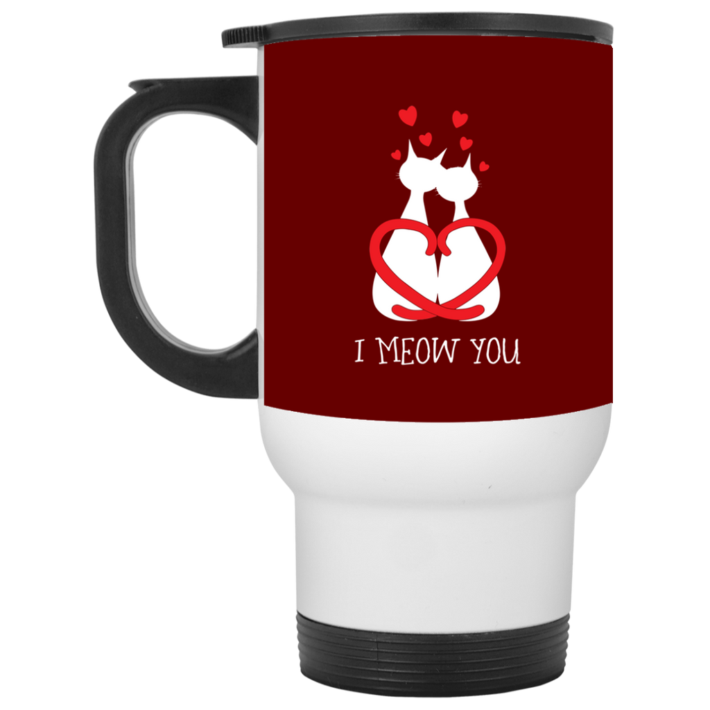 Nice Cat Mugs - I Meow You, is cool gift for friends and family