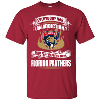 Has An Addiction Mine Just Happens To Be Florida Panthers Tshirt