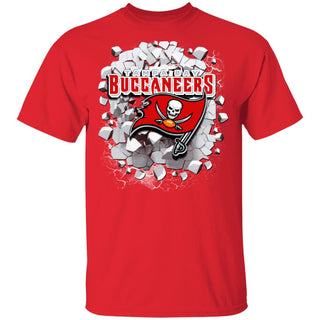 Amazing Earthquake Art Tampa Bay Buccaneers T Shirt