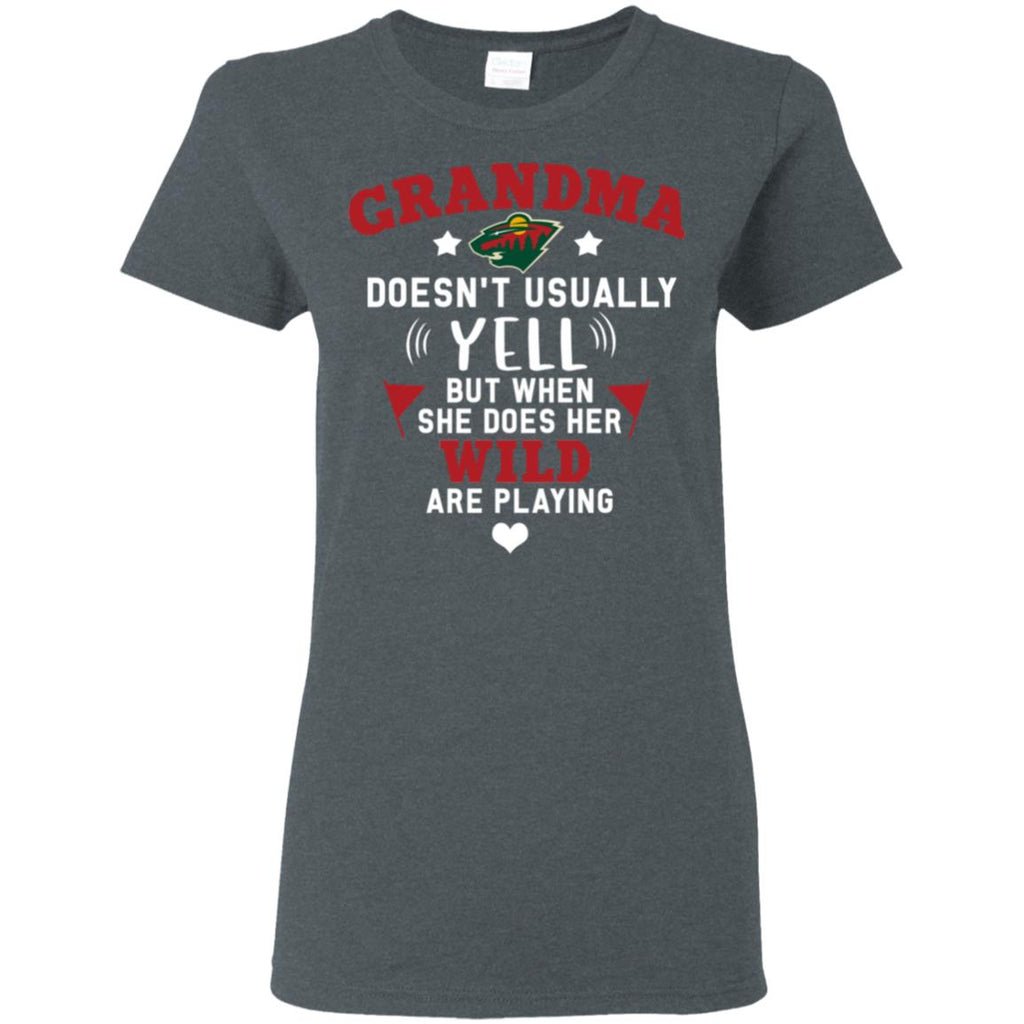 Cool But Different When She Does Her Minnesota Wild Are Playing Tshirt