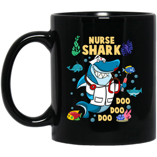 Nurse Shark Doo Doo Doo Mugs