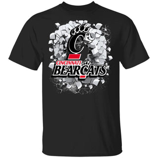 Amazing Earthquake Art Cincinnati Bearcats T Shirt