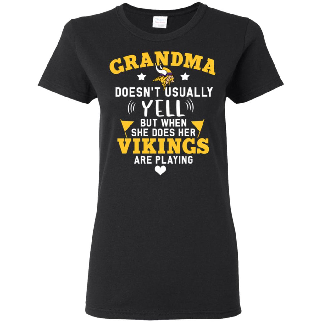 Cool But Different When She Does Her Minnesota Vikings Are Playing Tshirt