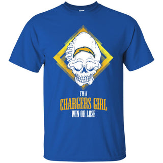 Los Angeles Chargers Girl Win Or Lose Tee Shirt Halloween Gift