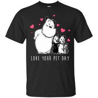 Funny Dog T Shirt National Love Your Pet