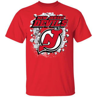 Amazing Earthquake Art New Jersey Devils T Shirt