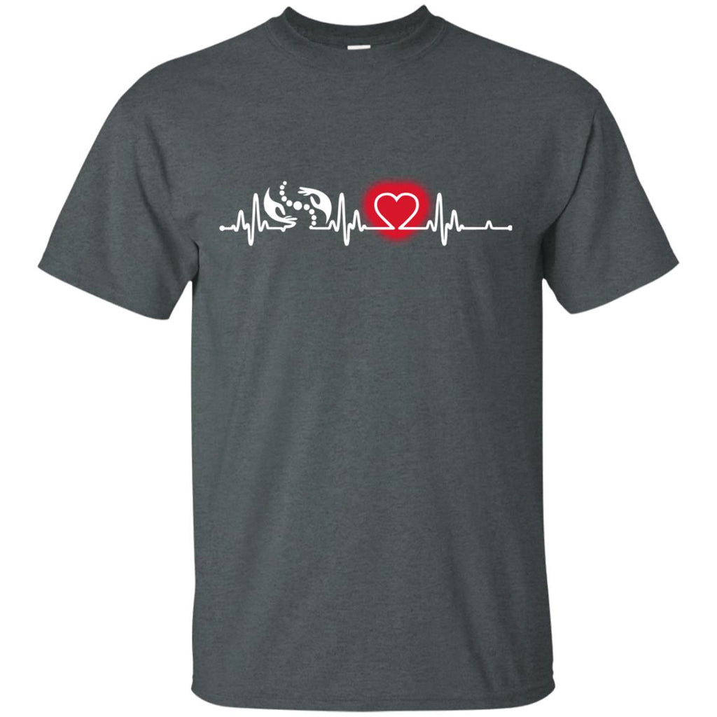 Heart Beat Red Physiotherapist Tshirt For lover