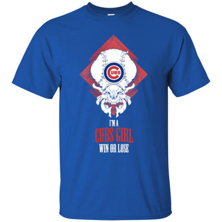 Chicago Cubs Girl Win Or Lose Tee Shirt Gift