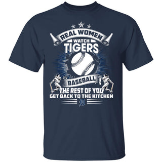 Real Women Watch Detroit Tigers Gift T Shirt