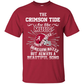 The Alabama Crimson Tide Are Like Music Tshirt For Fan