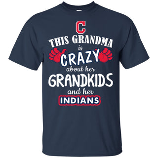 This Grandma Is Crazy About Her Grandkids And Her Cleveland Indians T Shirt