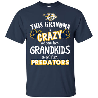 This Grandma Is Crazy About Her Grandkids And Her Nashville Predators Tshirt