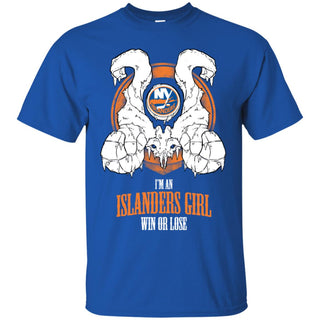 New York Islanders Girl Win Or Lose Tee Shirt Halloween Gift