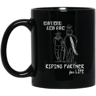 Mother And Son - Riding Partner For Life - Horse Mugs