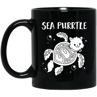 Cute Cat Mugs - Sea Purrtle Ver 2, is cool gift for your friends