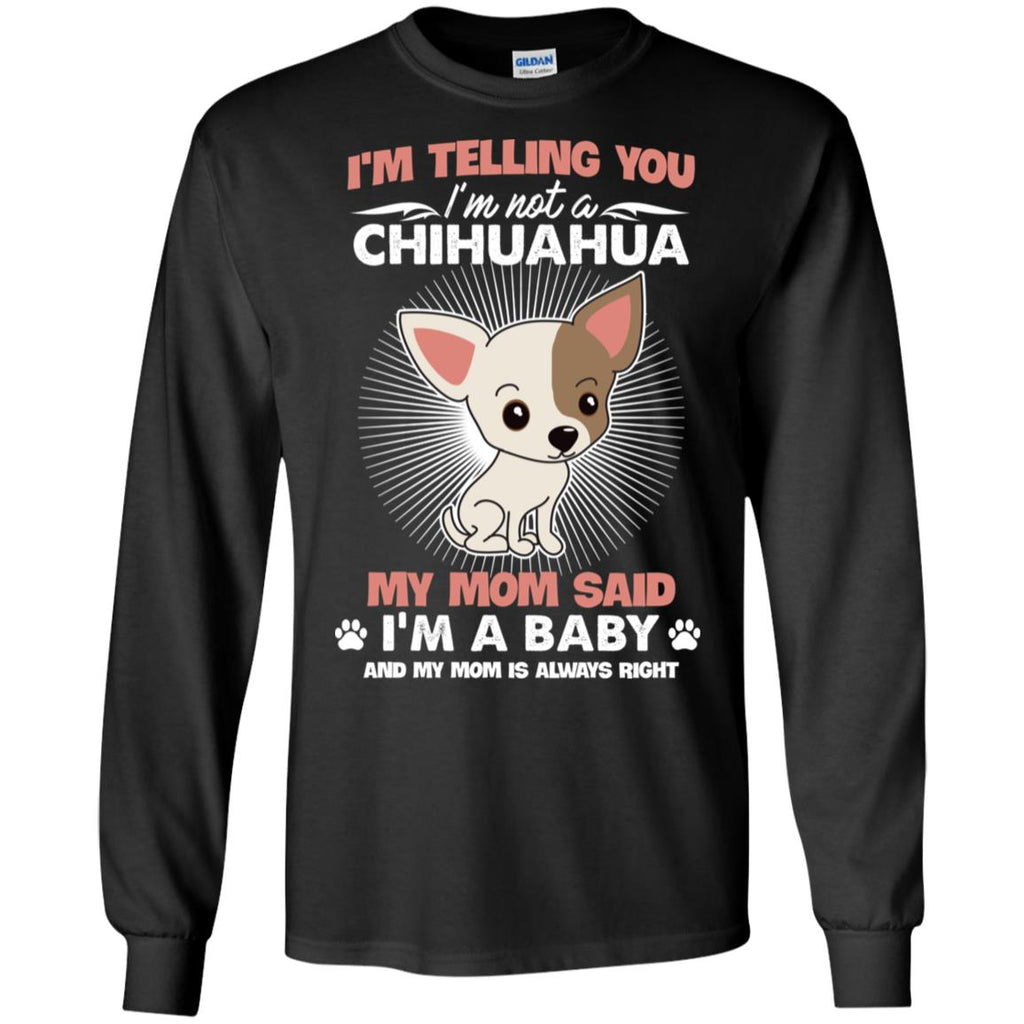 I Am Not A Chihuahua, I Am A Baby T Shirt