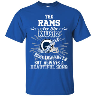 The Los Angeles Rams Are Like Music Tshirt For Fan