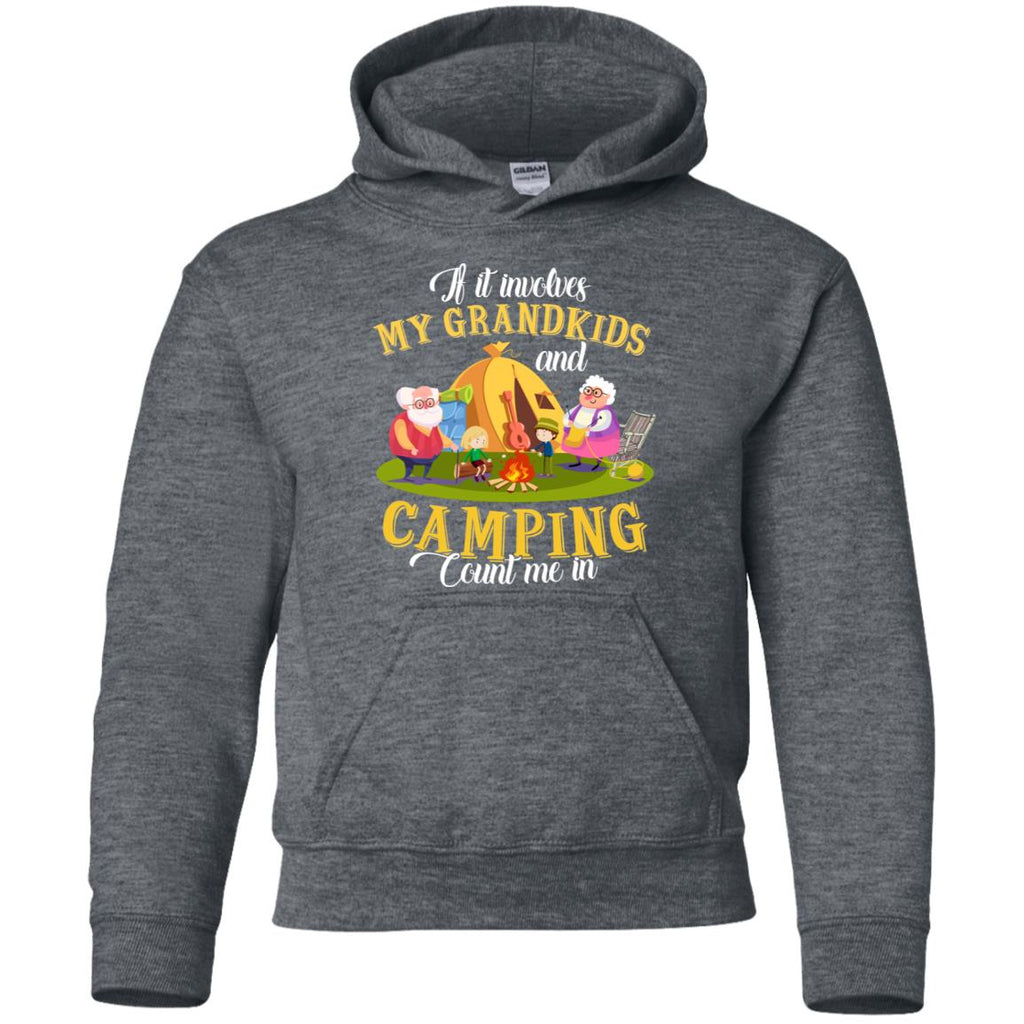 My Grandkids And Camping, Count Me In T Shirt