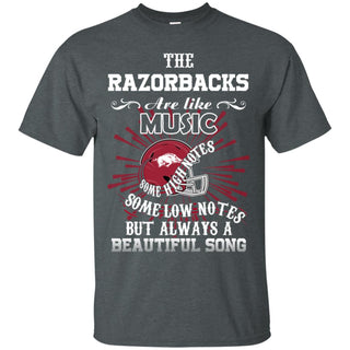 The Arkansas Razorbacks Are Like Music Tshirt For Fan