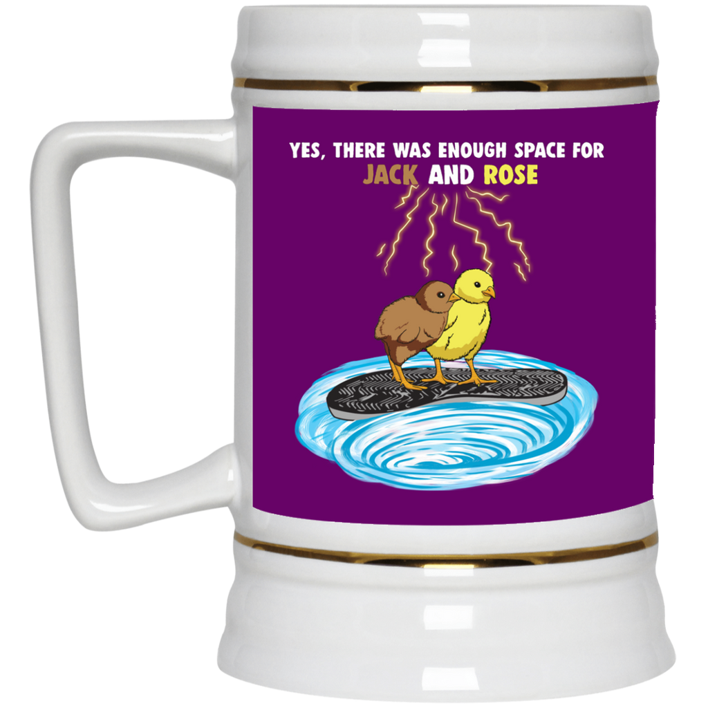 There Was Enough Space Chicken Mugs