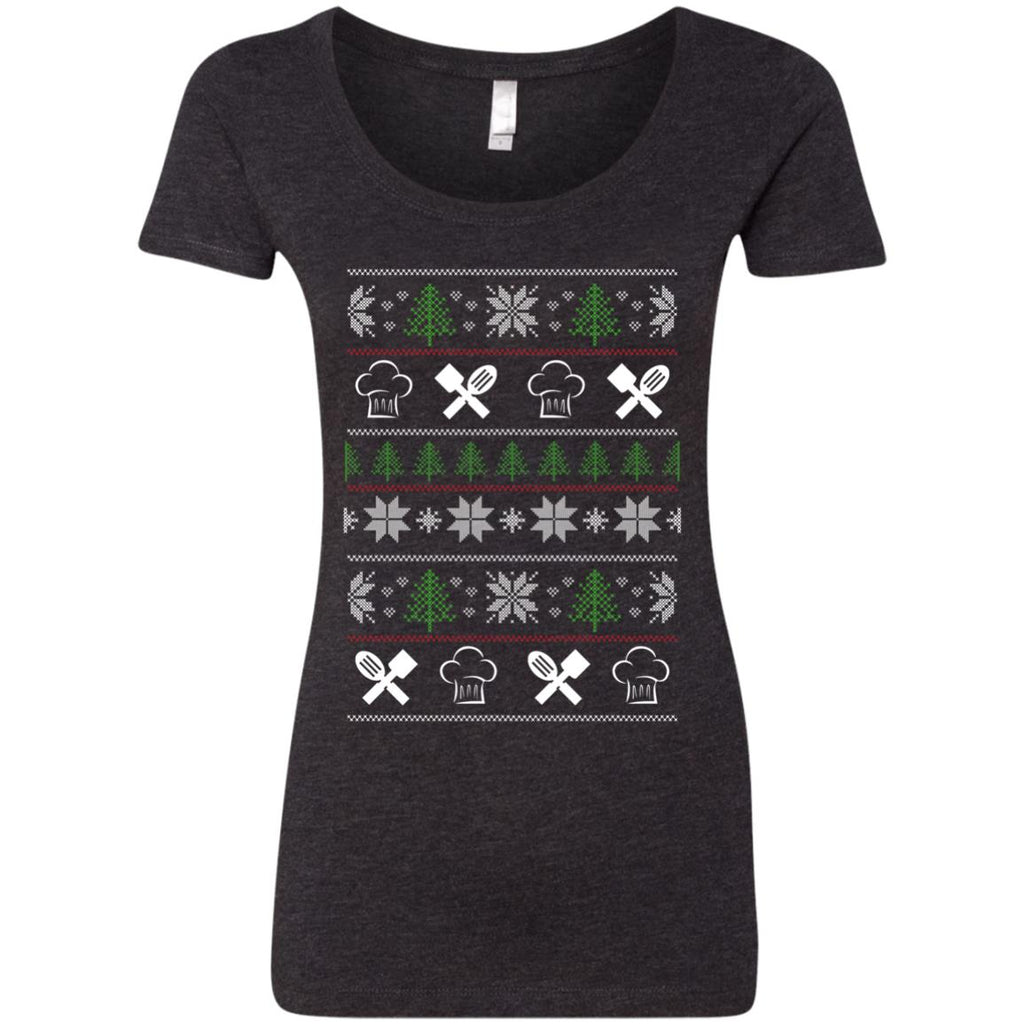 Ugly Sweater Chef Symbol Tee Shirt Gift