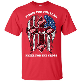 Stand For The Flag Kneel For The Cross Detroit Red Wings Tshirt