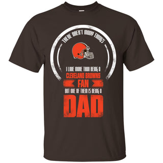 I Love More Than Being Cleveland Browns Fan Tshirt For Lover