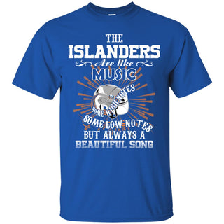 The New York Islanders Are Like Music Tshirt For Fan