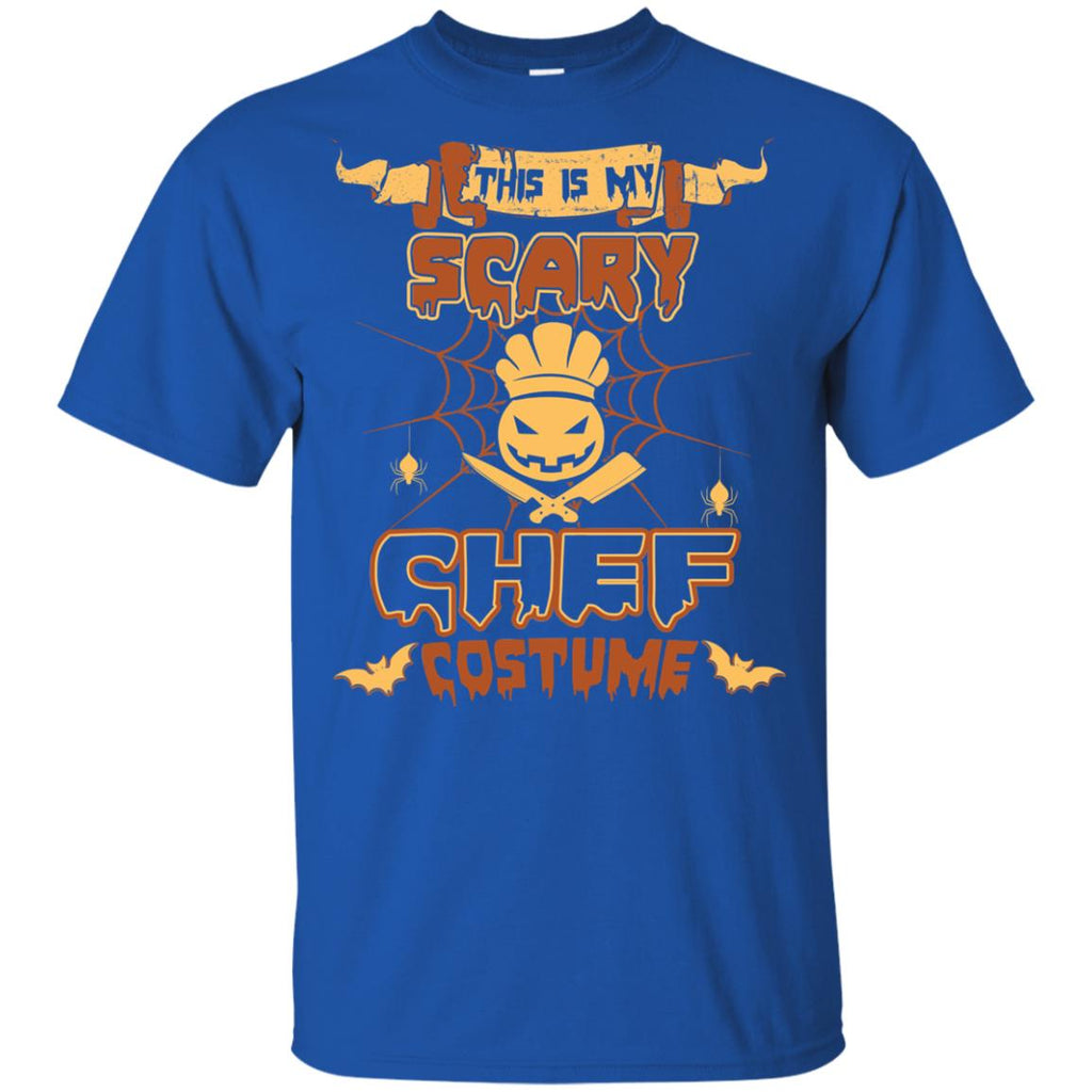 This Is My Scary Chef Costume Halloween Tee Shirt