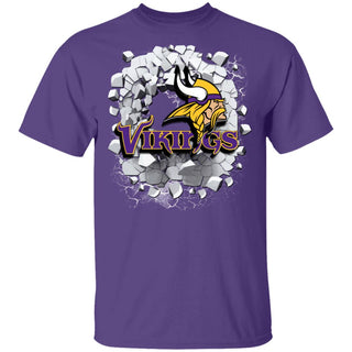 Amazing Earthquake Art Minnesota Vikings T Shirt