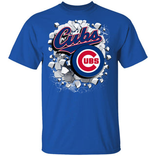 Amazing Earthquake Art Chicago Cubs T Shirt