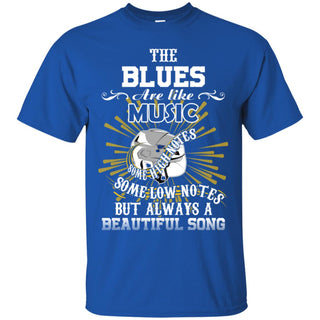 The St. Louis Blues Are Like Music Tshirt For Fan